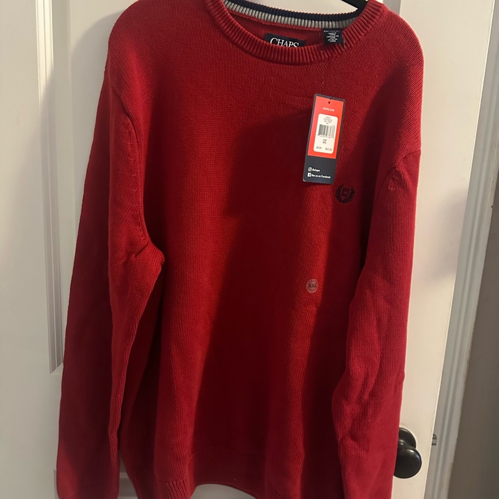 Chaps Red Sweater